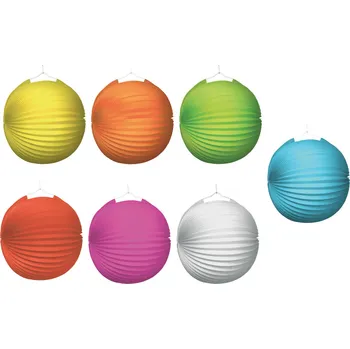 Party dekorace Amscan Transparentní lucernou 10 ks