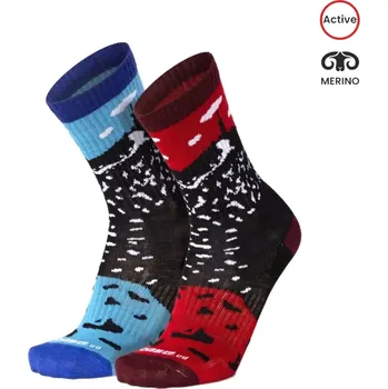 Pánské termo ponožky BESKYD LYSA české merino ponožky Moose