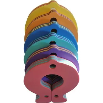 Plovák - ryba 400x300x38mm, mix barev - pruhované