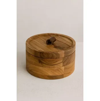 Dóza na potraviny Hoorns akátová dóza Oveno, 15 cm