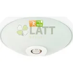 ECOLIGHT LED stropní svítidlo 2xE27 s pohybovým senzorem - sklo