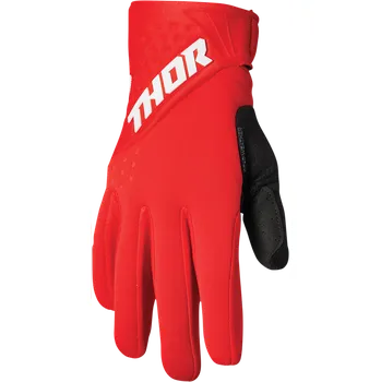 Moto rukavice Rukavice THOR Spectrum Cold Weather Červená XL