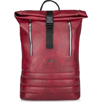 Kabelka Dámský batoh RIEKER C0278-199/40 červená W5 -UNI-