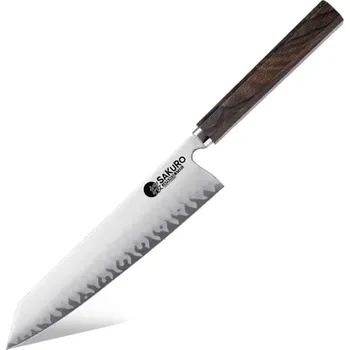 Kuchyňský nůž Kiritsuke nůž z japonské oceli SaKuRo Ciricote 20,3 cm