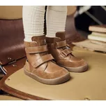 Zimní barefoot boty BASIL STRAP TEX - COGNAC, Bundgaard Velikost: 29