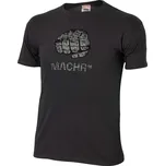 BENNON PREDATOR T-SHIRT GREY / Bavlněné tričko s potiskem - šedá L