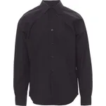 PAYPER BRIGHTON 000935-0332 / Pánská košile z jemné česané bavlněné látky, mírně vyštíhlená - černá XXXL