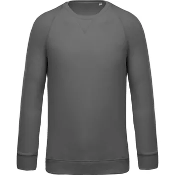 Pánská mikina KARIBAN VINTAGE K480 / Pánská mikina z bio bavlny - storm grey XXXL