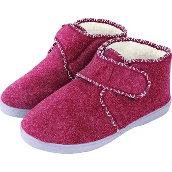 Dámské pantofle TifanTEX Důchodky pro seniory dámské bordó 36