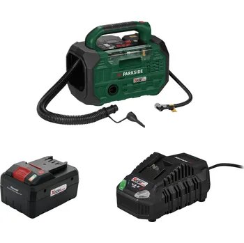 Kompresor PARKSIDE® Aku kompresor a pumpa PKA 20-Li D3, Smart 8 Ah