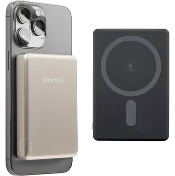 Powerbanka Intenso Intenso Power Bank MW10000 champagne powerbanka Li-Pol, 10000 mAh, Dodávka energie, USB-C®, champagne