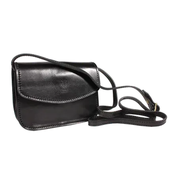 Kabelka NovaKabelka.cz Kožená italská crossbody kabelka Lona Nera