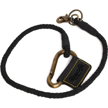 Trip Machine Braided key chain black