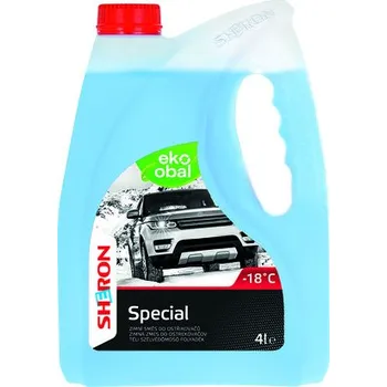 Náplň do chladiče a ostřikovače ZIMNÍ SMĚS DO OSTŘIKOVAČŮ -18°C - 4L (Nemrznoucí kapalina pro čištění skel a světlometů )