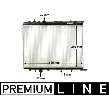 Chladič motoru Chladič, chlazení motoru MAHLE CR 515 000P