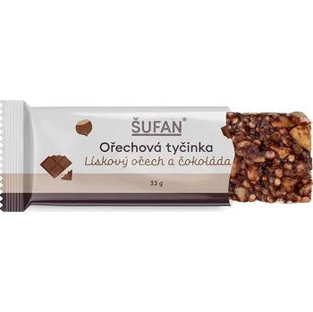 Ořechová tyčinka Čokoládová Šufan 33 g