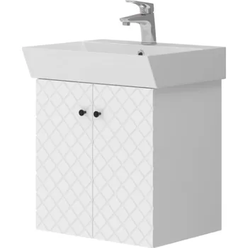 Koupelnový nábytek Lavedo Tessera White 50 koupelnová skříňka s umyvadlem