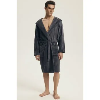 Pánský župan Pánský župan Henderson Vocal Šedá 2XL