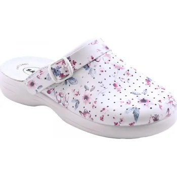 Pracovní obuv SANTÉ PO/251 / Dámské pracovní pantofle/sandály - fuxia 36