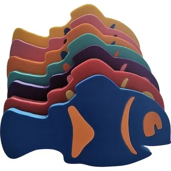 Plovací deska Plavecká deska RYBKA NEMO 400x220x38mm, mix barev