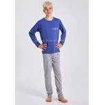 TARO Chlapecké pyžamo Emil3506 Barva: zz51-tm.modrá, Velikost: 158