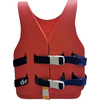 Plovací vesta Plavecká vesta ŠKOLÁK 450x310x27mm (5-10 let), červená