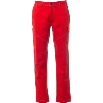 montérky PAYPER WORKER 000928-0331 / Pracovní kalhoty do pasu - červená L