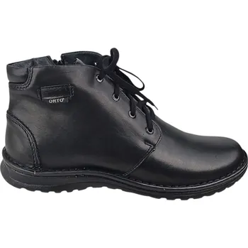 Dámská zimní obuv D 750/Z - 02 černé zimní zdravotní boty s podporou klenby nožní; 43