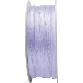 Stuha STUHA a. s. Dobruška Atlasová stuha 3 mm 108501 světle fialová 20 m