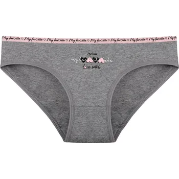 Kalhotky Donella Dámské kalhotky Joanne: šedá XL