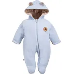 Eevi Kojenecká kombinéza overal fleece Run&Fun SVĚTLE MODRÁ - 74