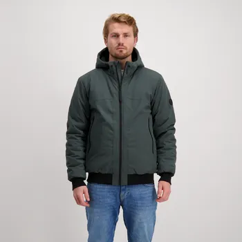 Pánská zimní bunda CARS JEANS PRANOY 64764 Barva: Zelená, Velikost: XXXL