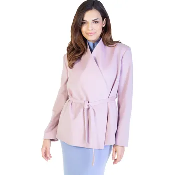 Dámský kabát Duuree.cz Kašmírový kabát Giorgia Barva: Růžová, Velikost: M