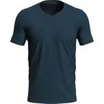 STEDMAN V-NECK T CLIVE / Pánské tričko s výstřihem do V - marina blue XXXL