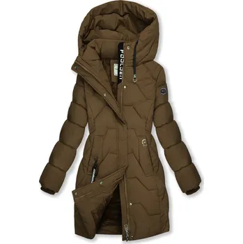 Dívčí bunda Dívčí zimní bunda v čokoládově hnědé