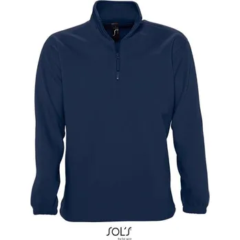 Pánská mikina SOL´S NESS / Pánská fleecová mikina s 1/2 zipem - navy XXL