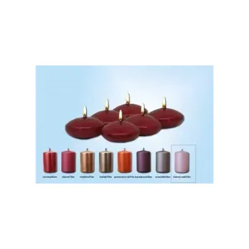 Aroma difuzér Plovoucí svíčka matná růžová