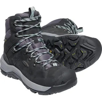 Dámská treková obuv boty turistické vysoké dámské KEEN REVEL IV MID POLAR W black/harbor gray - 39,5
