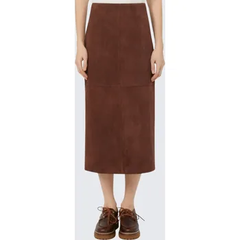 Dámská sukně MaxMara PALA 2525406022650 vínovohnědá L