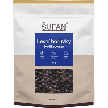 Sušené ovoce Borůvky lesní lyofilizované Šufan 50 g