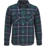 SOL´S NOAH / Pánská kostkovaná košile s podšívkou - green empire M