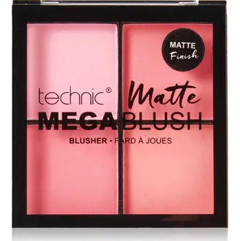 Rozjasňovač Technic Cosmetics Mega Blush paleta tvářenek s matným efektem 11.2 g