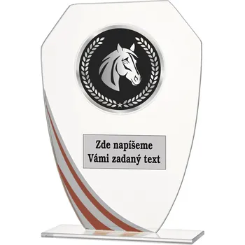 VIZINGR Koně sklo W191.08-AC032