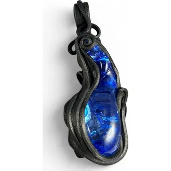 Přívěsek Filipová MODRÁ SÍLA - fantasy amulet