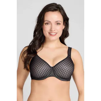 Dámské spodní prádlo Triola Perfect-Fit vyztužená podprsenka černá 28138 - BLV04/černá / 75H f28138-04