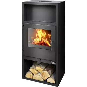 Krbová kamna ABX NARVIK I krbová kamna 2,5-7kW, černá