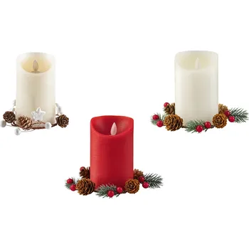 Svíčka LIVARNO home LED svíčka z přírodního vosku