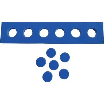 Zahrada Spojka velká plochá 700x150x38mm, modrá