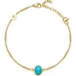 Náramek Brosway ESSENTIAL ovál s tyrkysem