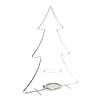 Svícen Kovový svícen - stromek, 0/8
